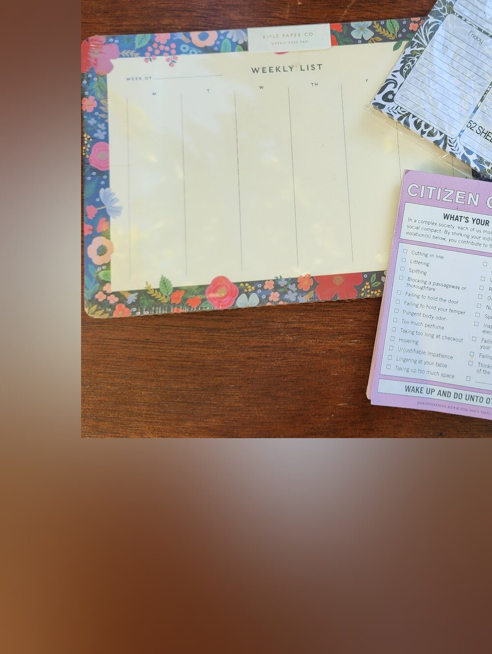 Stationery Notepad Bundle Rifle Paper Co Knock Knock